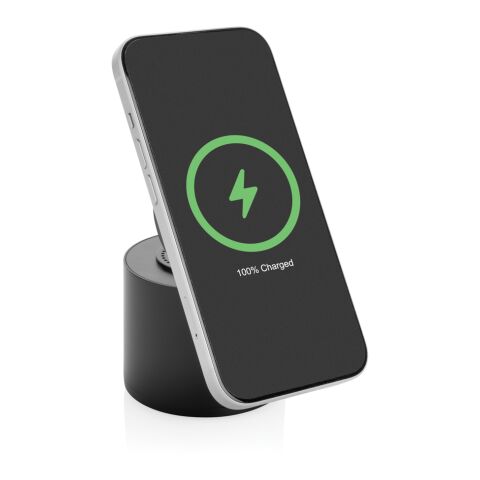 Altavoz Magpulse RCS plástico reciclado 3W soporte magnético negro | sin montaje de publicidad | no disponible | no disponible