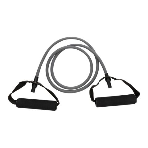 Tubo de fitness de alta resistencia en bolsa gris-negro | sin montaje de publicidad | no disponible | no disponible