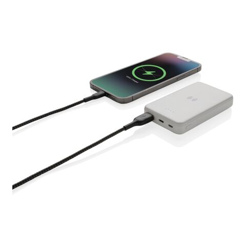 Batería inalámbrica 5W plástico RCS reciclado 5.000 mAh blanco | sin montaje de publicidad | no disponible | no disponible