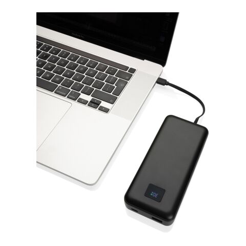Powerbank para portátil Gridley RCS rplastic 20000 65W negro | sin montaje de publicidad | no disponible | no disponible