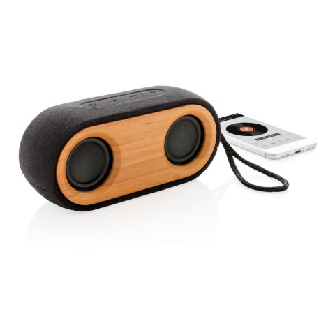 Altavoz doble Bamboo X negro-marron | sin montaje de publicidad | no disponible | no disponible