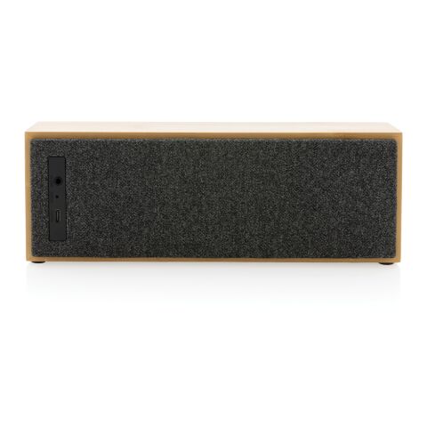 Altavoz inalámbrico de bambú Wynn 10W FSC® marron | sin montaje de publicidad | no disponible | no disponible