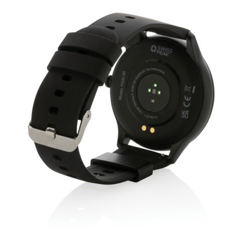 Reloj Swiss Peak RCS TPU reciclado negro | sin montaje de publicidad | no disponible | no disponible