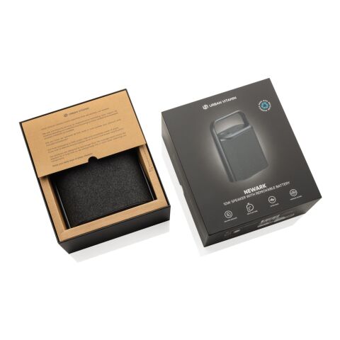 Altavoz Urban Vitamin Newark RCS 10W con batería extraíble negro