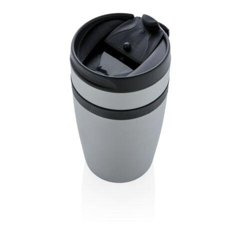 Termo anti goteo para café Sierra plata-negro | sin montaje de publicidad | no disponible | no disponible | no disponible