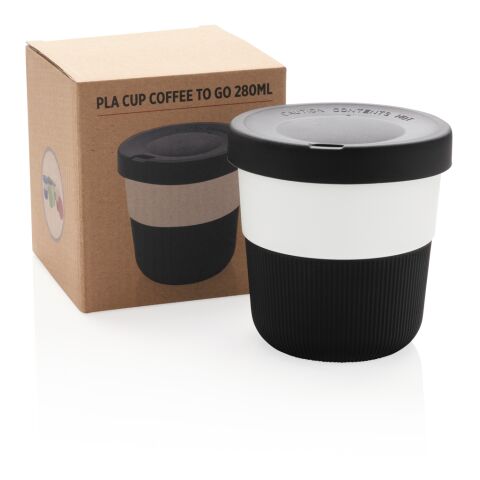 PLA cup coffee to go 280ml negro | sin montaje de publicidad | no disponible | no disponible