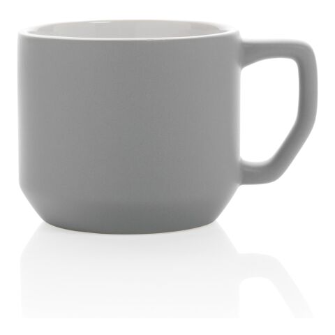 Taza de cerámica moderna gris | sin montaje de publicidad | no disponible | no disponible