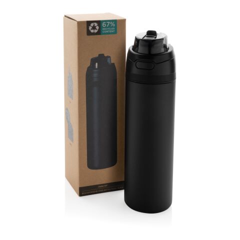 Botella con cerradura acero certificada Omni Sip RCS 700 ml negro | sin montaje de publicidad | no disponible | no disponible