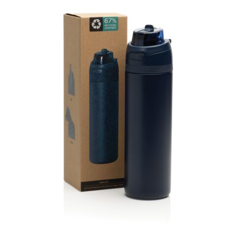 Botella con cerradura acero certificada Omni Sip RCS 700 ml azul marino