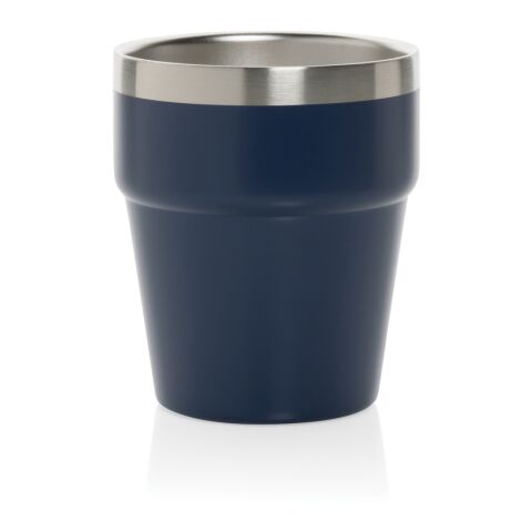 Taza de café Clark RCS doble pared 300 ml azul marino | sin montaje de publicidad | no disponible | no disponible