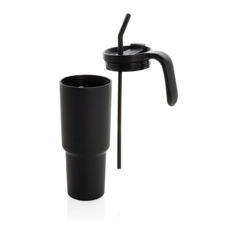 Vaso de acero reciclado certificado Graphic 360 RCS 900ml negro | sin montaje de publicidad | no disponible | no disponible