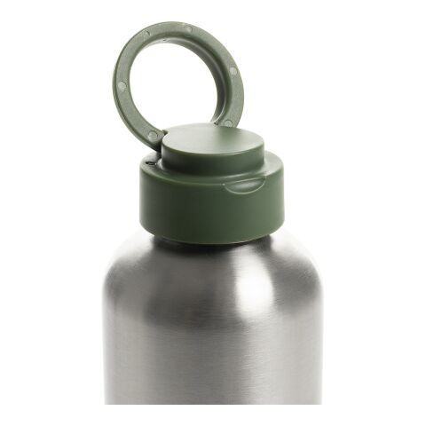 Botella de agua antigoteo Ripple RCS R-steel con asa 750 ml verde | sin montaje de publicidad | no disponible | no disponible