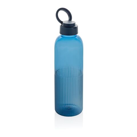Botella de agua antigoteo Ripple RCS RPET con asa 75 ml azul | sin montaje de publicidad | no disponible | no disponible