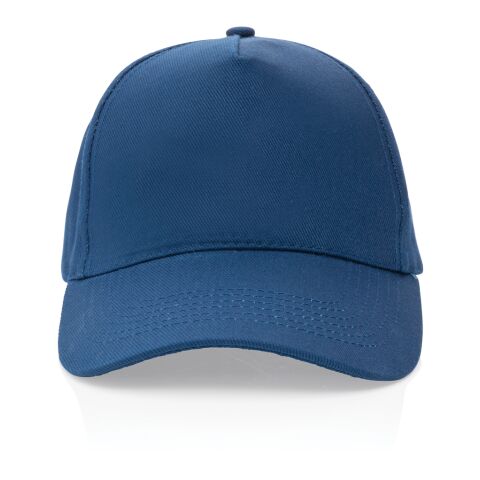 Gorra de algodón reciclado Impact 280gr con trazador AWARE™ azul marino | sin montaje de publicidad | no disponible | no disponible | no disponible