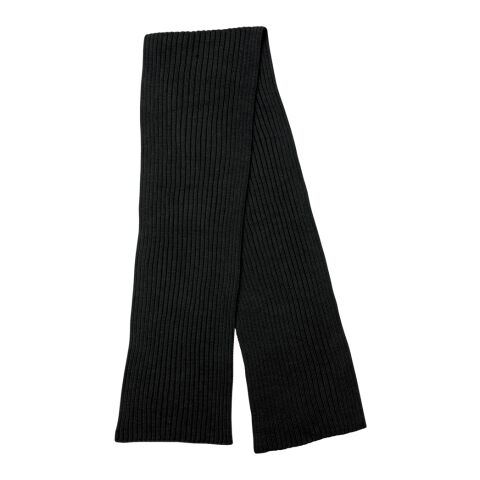 Bufanda de punto Impact AWARE™ Polylana® 180x25cm negro | sin montaje de publicidad | no disponible | no disponible | no disponible