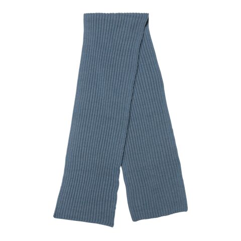 Bufanda de punto Impact AWARE™ Polylana® 180x25cm azul | sin montaje de publicidad | no disponible | no disponible | no disponible