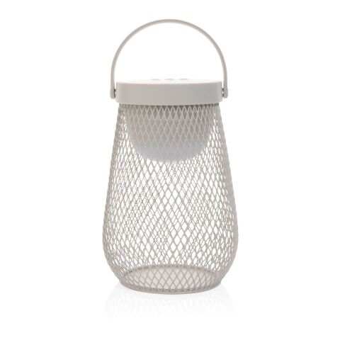 Lámpara de mesa Aurora recargable USB plástico reciclado RCS gris | sin montaje de publicidad | no disponible | no disponible