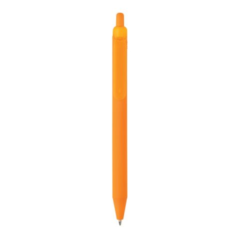 Bolígrafo Tide GRS con certificación RABS y tacto suave naranja | sin montaje de publicidad | no disponible | no disponible