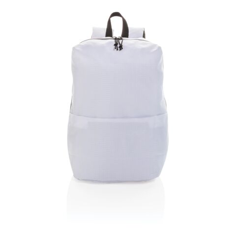 Mochila casual sin PVC blanco | sin montaje de publicidad | no disponible | no disponible | no disponible