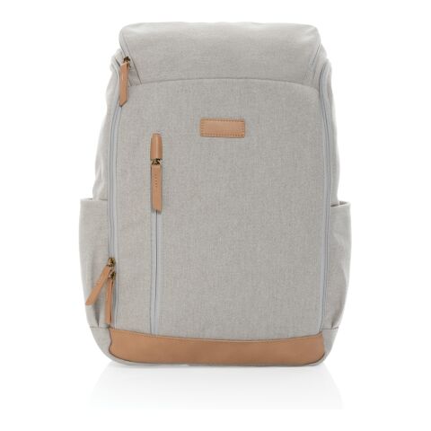 Mochila para ordenador portátil de 15&quot; Impact AWARE™ 16 oz gris | sin montaje de publicidad | no disponible | no disponible | no disponible