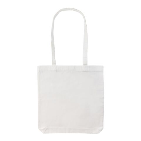 Bolsa de algodón reciclado Impact Aware ™ blanco | sin montaje de publicidad | no disponible | no disponible | no disponible