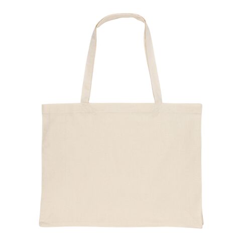 Bolsa de compra de algodón reciclado 145gr Impact AWARE ™ blanco | sin montaje de publicidad | no disponible | no disponible | no disponible