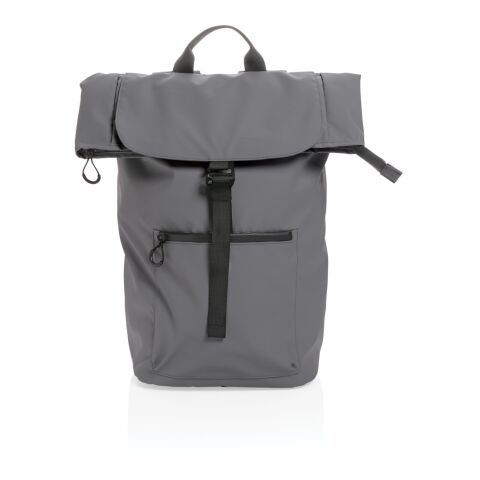 Mochila impermeable Impact AWARE ™ RPET para portátil 15,6&quot; gris | sin montaje de publicidad | no disponible | no disponible | no disponible