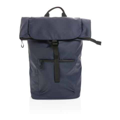 Mochila impermeable Impact AWARE ™ RPET para portátil 15,6" azul marino | sin montaje de publicidad | no disponible | no disponible | no disponible