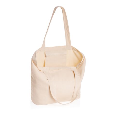 Bolsa compra de lona Impact Aware™ de 240 g/m² con bolsillo blanco | sin montaje de publicidad | no disponible | no disponible | no disponible