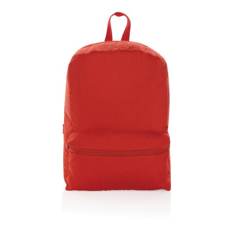 Mochila de lona Impact Aware™ de 285 g/m² Rojo Delicioso | sin montaje de publicidad | no disponible | no disponible | no disponible