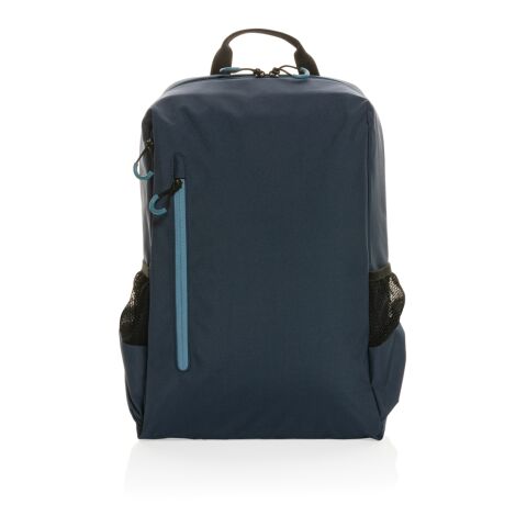 Mochila Lima para portátil Impact AWARE™ de 15,6&quot; RFID azul marino-azul | sin montaje de publicidad | no disponible | no disponible | no disponible
