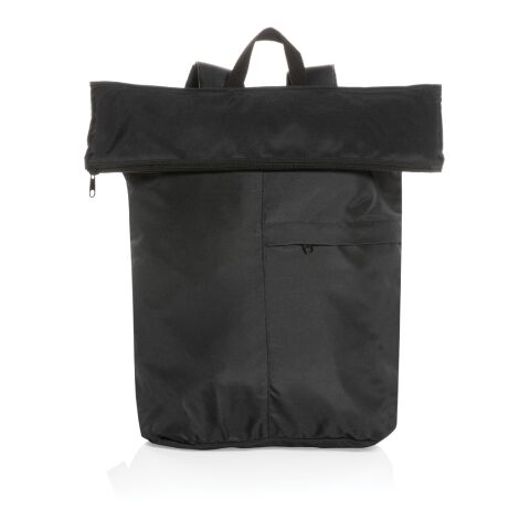 Mochila plegable ligera Dillon AWARE™ RPET negro | sin montaje de publicidad | no disponible | no disponible | no disponible