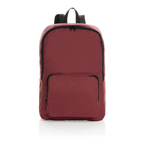 Mochila clásica plegable Dillon AWARE™ RPET rojo | sin montaje de publicidad | no disponible | no disponible | no disponible