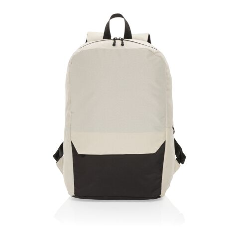 "Mochila básica para portátil de 15,6"" Kazu AWARE™ RPET" blanquecino | sin montaje de publicidad | no disponible | no disponible | no disponible