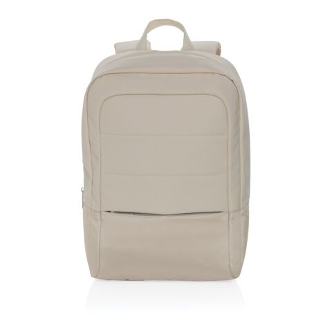 "Mochila básica para portátil Armond AWARE™ RPET de 15,6""" gris | sin montaje de publicidad | no disponible | no disponible