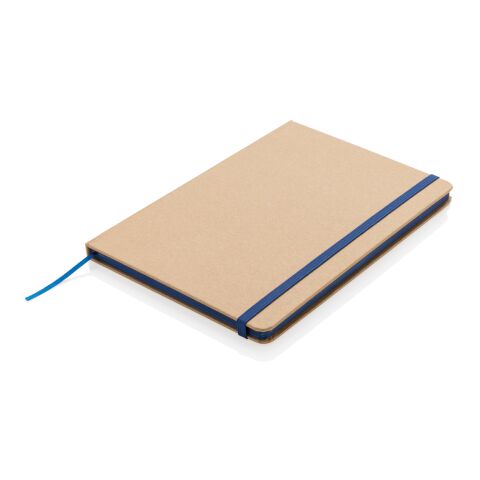 Libreta A5 ecológica de kraft azul