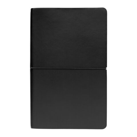 Cuaderno A5 moderno de lujo con tapa blanda negro | sin montaje de publicidad | no disponible | no disponible