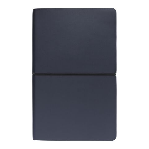 Cuaderno A5 moderno de lujo con tapa blanda azul marino | sin montaje de publicidad | no disponible | no disponible