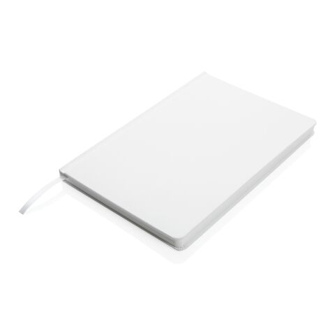 Libreta A5 de tapa dura de papel Impact Stone blanco | sin montaje de publicidad | no disponible | no disponible