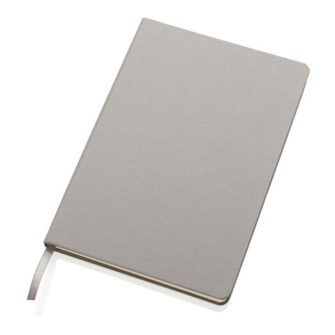 Libreta A5 FSC® de tapa dura gris | sin montaje de publicidad | no disponible | no disponible