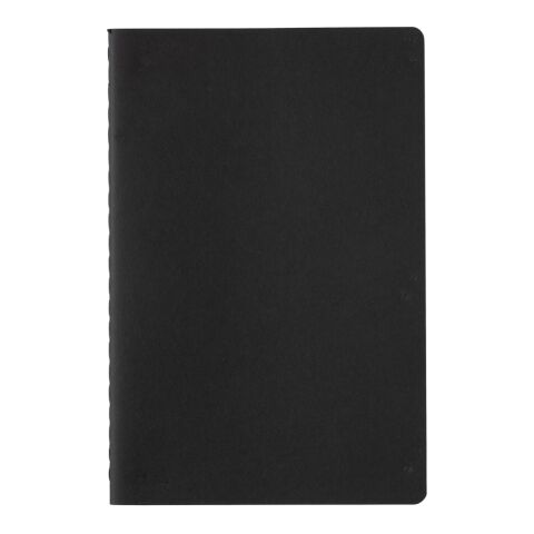 Libreta A5 de tapa blanda estándar FSC® negro | sin montaje de publicidad | no disponible | no disponible
