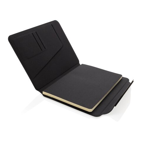 Portafolio A4 Teri Aware™ RPET y nogal negro | sin montaje de publicidad | no disponible | no disponible