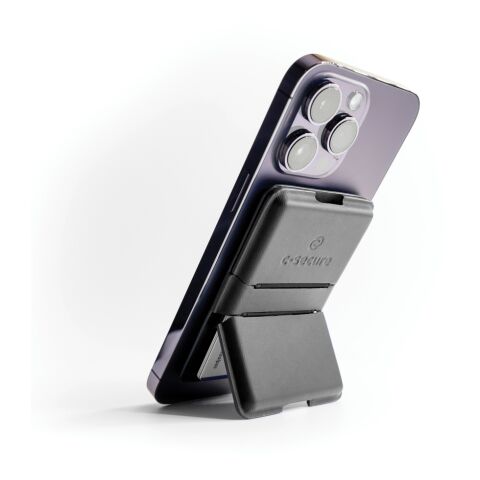 Monedero para teléfono C-Secure MagSafe negro | sin montaje de publicidad | no disponible | no disponible