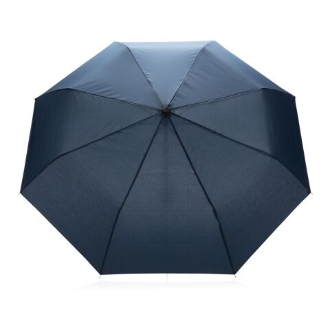 Mini paraguas 20.5&quot; RPET 190T Impact AWARE ™ azul marino | sin montaje de publicidad | no disponible | no disponible