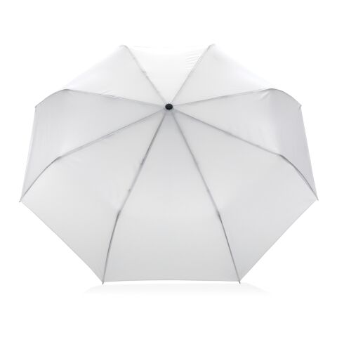 Paraguas de 21" automático RPET 190T Impact AWARE ™ blanco | sin montaje de publicidad | no disponible | no disponible
