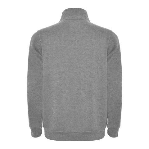 Sudadera con media cremallera "Aneto" Gris Mezcla | XS