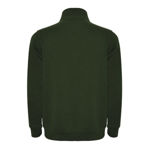 Sudadera con media cremallera "Aneto" Estándar | Verde botella | S | sin montaje de publicidad | no disponible | no disponible | no disponible