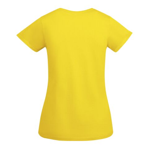 Camiseta de manga corta para mujer &quot;Breda&quot; Estándar | Amarillo | XL | sin montaje de publicidad | no disponible | no disponible | no disponible