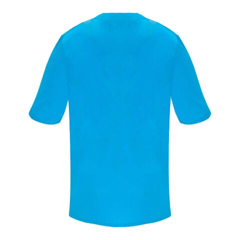 Camiseta de servicio de manga corta de 160&nbsp;g/m2 unisex "Panacea" Estándar | Azul danubio | S | sin montaje de publicidad | no disponible | no disponible | no disponible