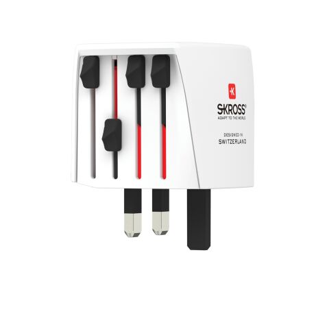 SKROSS World Travel Adapter MUV blanco | sin montaje de publicidad | no disponible | no disponible